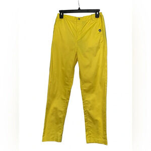 Skogstad Kids Thea Trousers Size 14 Years US XL Yellow Pants Activewear NWT